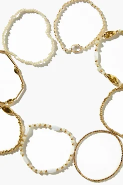 Beaded Stretch Bracelet Set
