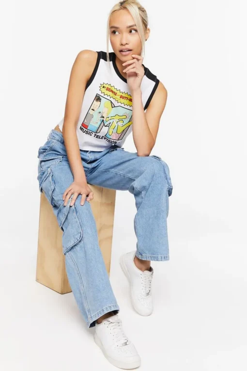 Beavis & Butt-Head Graphic Tank Top