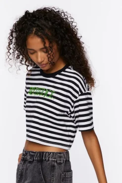 Beetlejuice Graphic Cropped Tee