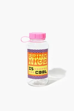 Being Nice Is Cool Water Bottle