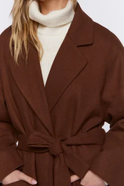 Belted Canvas Duster Coat