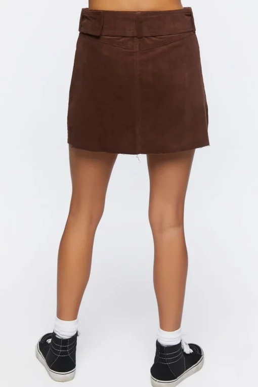 Belted Mini Skirt