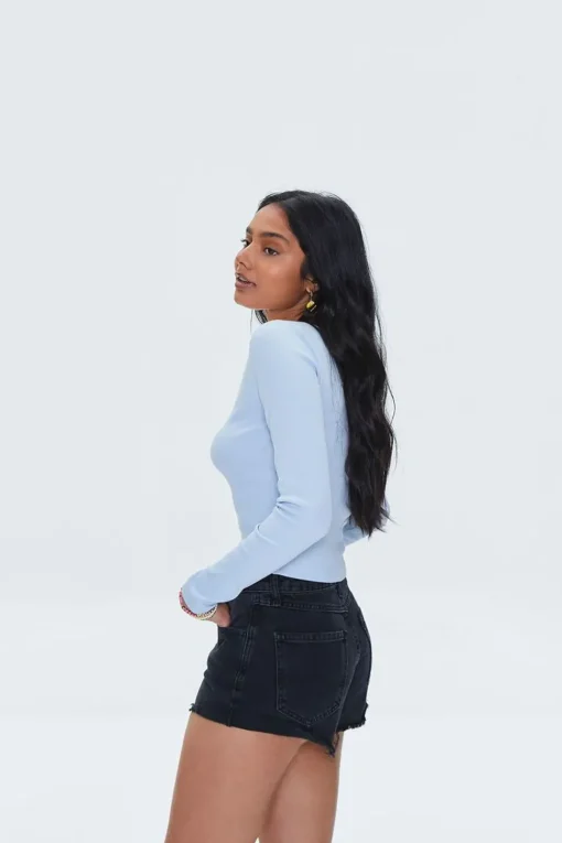 Beverly Hills Graphic Ribbed Tee