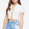 Bleach Dye Denim Shorts