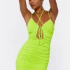 Bodycon Ruched Mini Dress