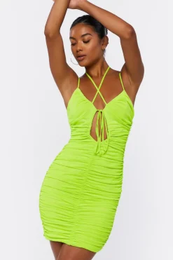 Bodycon Ruched Mini Dress