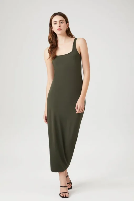 Bodycon Tank Maxi Dress