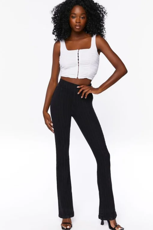 Bootcut High-Rise Jeans