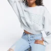 Boston Graphic Cropped Pullover