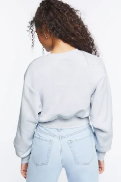 Boston Graphic Cropped Pullover