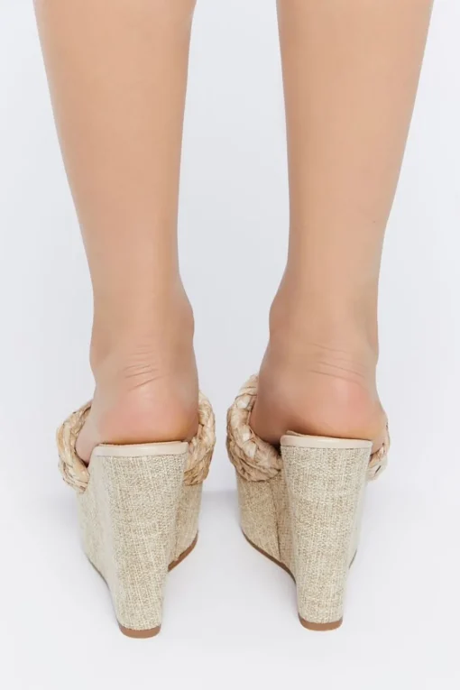 Braided-Strap Wedges