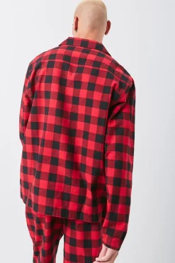Buffalo Plaid Pajama Shirt