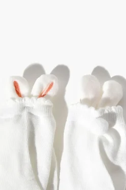 Bunny Ear Crew Socks