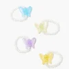Butterfly Beaded Ring Set