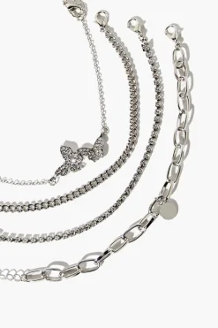 Butterfly Chain Bracelet Set