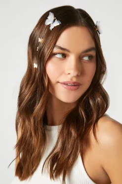 Butterfly Chain Hair Clip