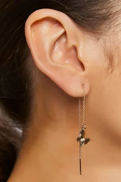 Butterfly Threader Earrings