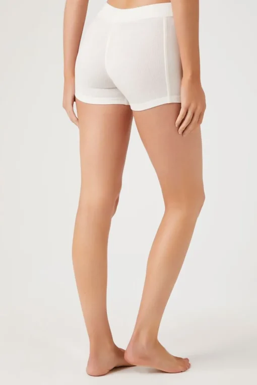 Button-Front Pajama Shorts