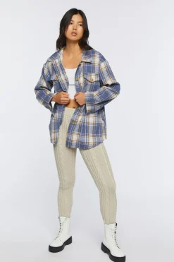Cable Knit Skinny Pants