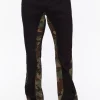 Camo Flare Jeans
