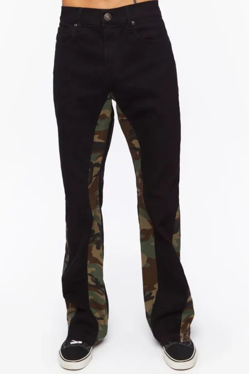 Camo Flare Jeans