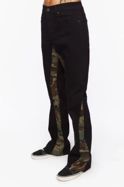 Camo Flare Jeans