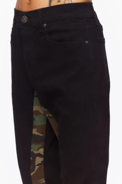 Camo Flare Jeans