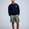 Camo Ripstop Cargo Shorts