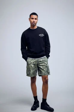 Camo Ripstop Cargo Shorts