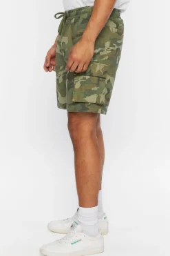 Camo Ripstop Cargo Shorts