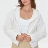 Canvas Zip-Up Hooded Jacket