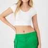 Cargo Pocket Mini Skirt