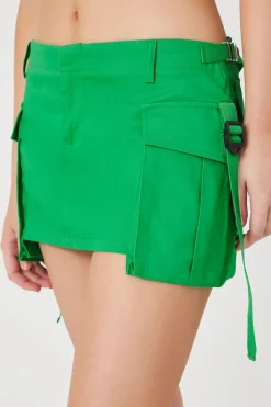 Cargo Pocket Mini Skirt