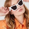 Cat-Eye Frame Sunglasses