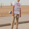 Cbgb & Omfug Distressed Graphic Tee