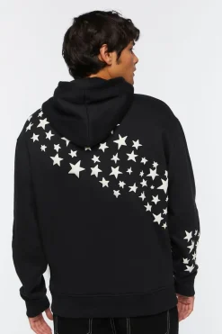 Celestial Sun & Stars Graphic Hoodie