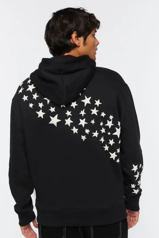 Celestial Sun & Stars Graphic Hoodie