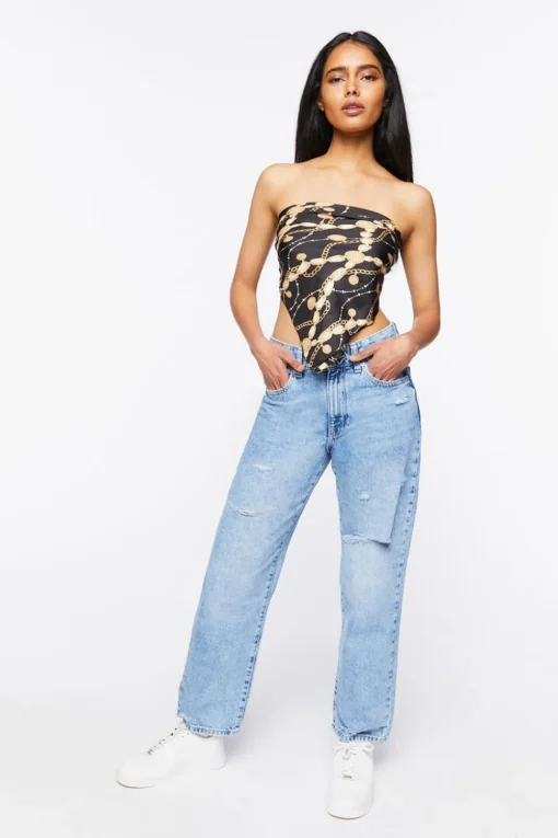 Chain Print Scarf