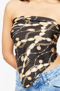 Chain Print Scarf