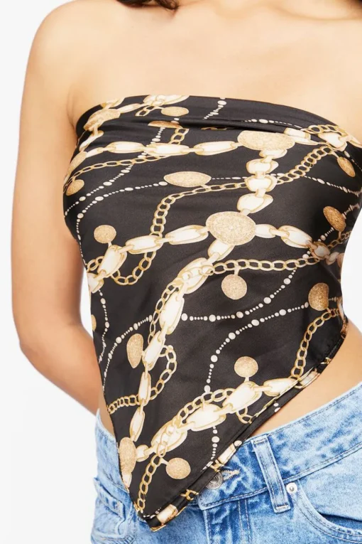 Chain Print Scarf