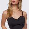 Chain-Fringe Cropped Cami