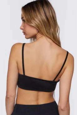 Chain-Fringe Cropped Cami