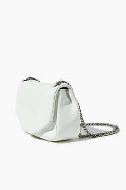 Channel-Stitch Quilted Crossbody Bag