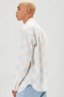 Checkered Button-Front Shirt