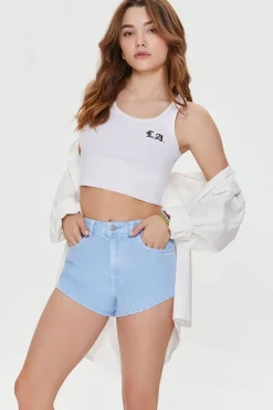 Cheeky Denim Shorts