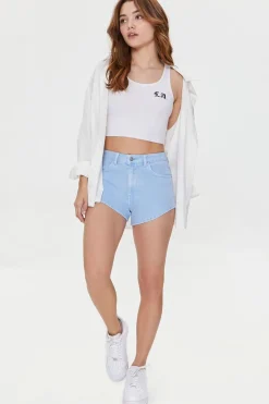 Cheeky Denim Shorts