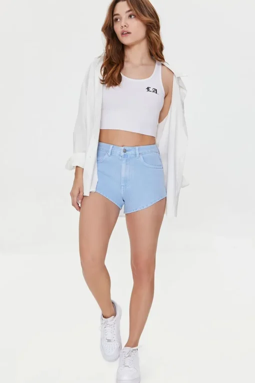 Cheeky Denim Shorts