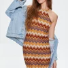 Chevron Mini Cami Dress