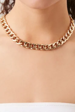 Chunky Curb Chain Necklace