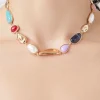 Chunky Faux Stone Necklace